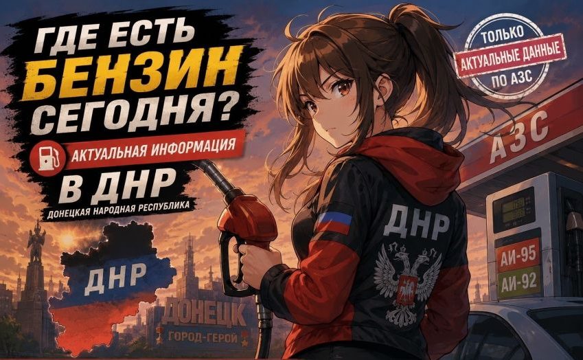Где есть бензин в ДНР сегодня: Донецк, Макеевка и другие города