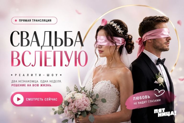 Свадьба вслепую смотреть онлайн прямой эфир
